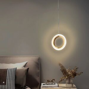 إنارة معلقة مفرد حلقة واحدة 3 اضاءات - 9 واط - ذهبي