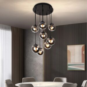 انارة معلقة E27 رود - اسود