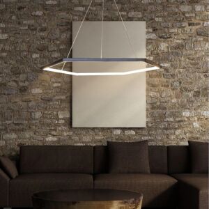 اضاءة معلقة مودرن انارة اصفر 42 واط 80 سم