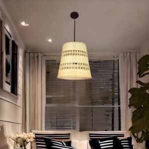 علاقي قش مفرد E27x1L قطر 30 سم