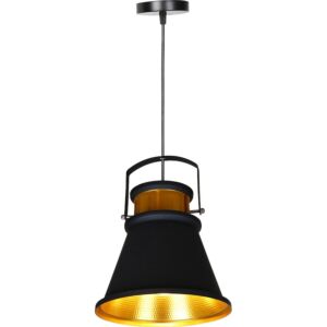 انارة معلقة 2 متر اسود مع ذهبي E27x1L