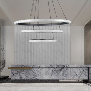 اضاءة معلقة مودرن 3 اضاءات 25 واط ثلاثي - اسود