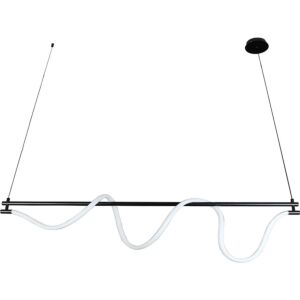 إنارة معلقة مودرن لون الانارة اصفر 36 واط - اسود