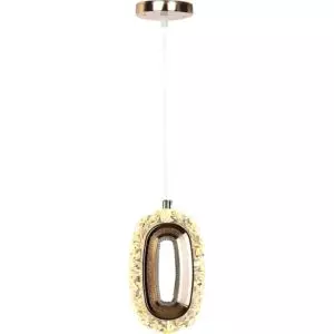 إنارة معلقة مودرن 3 اضاءات سوبين - 5 واط - زيتي