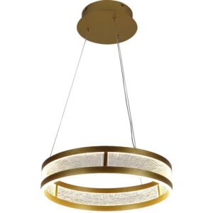 ثريا علاقي مودرن لون الانارة 3 اضاءات 55 واط جينسو - ذهبي