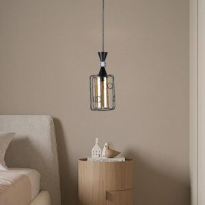 اضاء معلقة مودرن E27 مفرد رينو - اسود