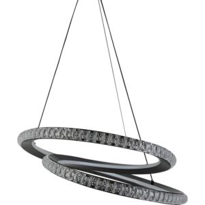 ثريا مودرن 3 اضاءات 105 واط - اسود