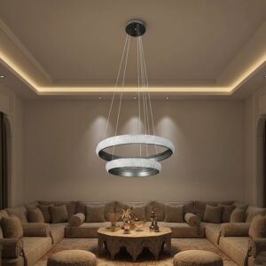 ثريا إنارة اصفر جوي - 75 واط - فضي