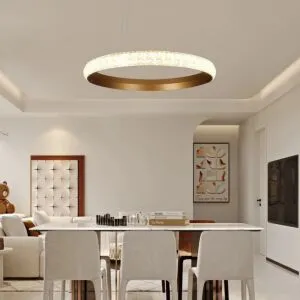 انارة معلقة 48 واط - ذهبي