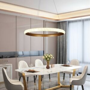 ثريا إنارة اصفر لوبيا - 60 واط - ذهبي