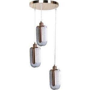 إنارة معلقة ثلاثية فانتازيا 12 واط - ذهبي