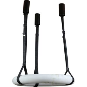 إنارة معلقة مودرن راندر - 3 اضاءات - 48 واط - اسود