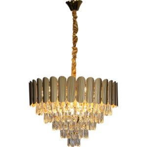 ثريا علاقي مودرن ذهبي 60 E14x9