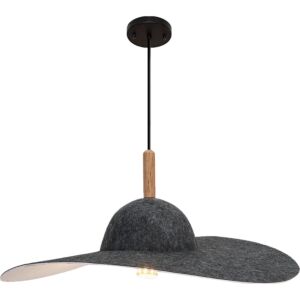 انارة معلقة 2 متر رمادي E27x1L قطر 80 سم