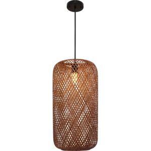 انارة معلقة 2 متر خيزران E27x1L قطر 60 سم جانل