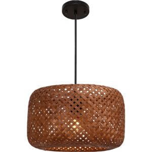 انارة معلقة 2 متر خيزران E27x1L قطر 30 سم كانسا