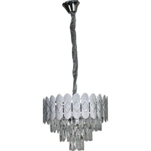 ثريا مودرن ريكو 40 سم - فضي