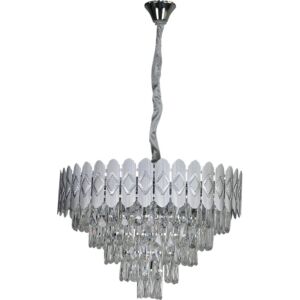 ثريا مودرن 60 سم سانا - فضي