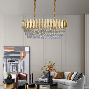 ثريا مودرن 80x30 سم لينكو - ذهبي