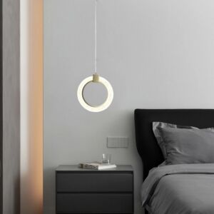 انارة معلقة مودرن ذهبي 3 اضاءات 9 واط