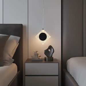 اضاءة معلقة مفرد 3 اضاءات 3 واط ايلا - أسود