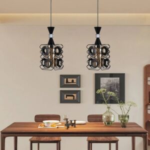 إنارة معلقة ريتاج - اسود