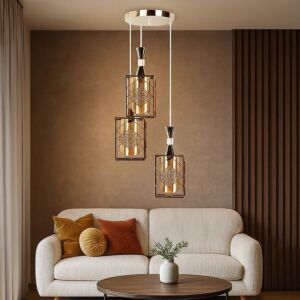 إنارة معلقة مودرن لايرو - ذهبي