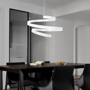 إنارة معلقة مودرن 60 واط - ابيض