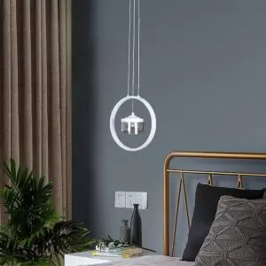 إنارة معلقة يولا 48 واط - ابيض