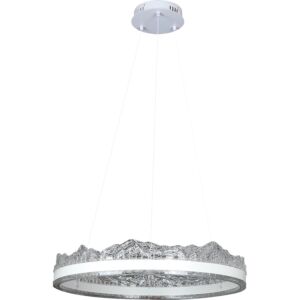 ثريا 3 اضاءات ركين - 105 واط - ابيض