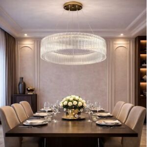 ثريا 3 اضاءات أوليفر - 95 واط - ذهبي