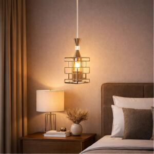 إنارة معلقة مودرن زينو - ذهبي