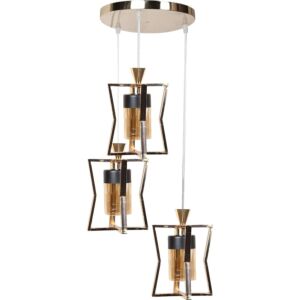 إنارة معلقة ثلاثية سونستا - ذهبي