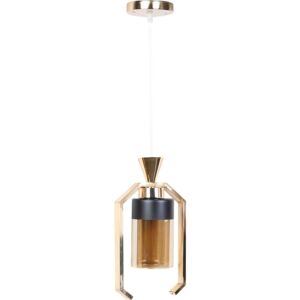 إنارة معلقة مودرن مفرد كايار - ذهبي