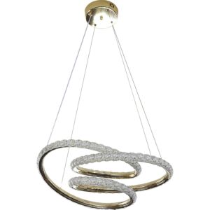 ثريا 3 اضاءات سيغريد - 60 واط - ذهبي