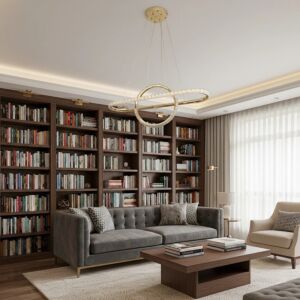 ثريا 3 اضاءات إيلين - 55 واط - ذهبي