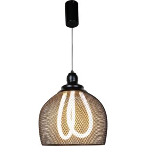 إنارة معلقة بارتيا - LED - اسود