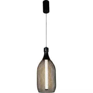 إنارة معلقة بوتيل - LED - اسود