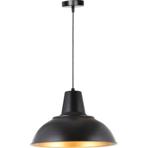 إنارة معلقة ماسال - اسود وذهبي