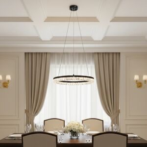 ثريا 3 اضاءات حلقة شادو - 55 واط - اسود