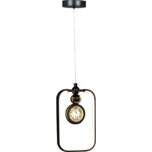 إنارة معلقة زافيرا - 9 واط - اسود