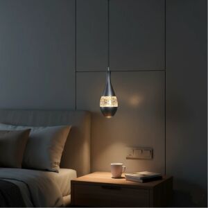 إنارة معلقة كارمن - رمادي