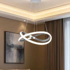 إنارة معلقة سيفلي - 60 واط - فضي