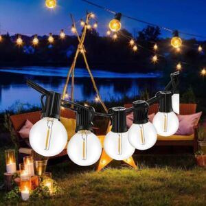 حبل اضاءة لمبات - اسود