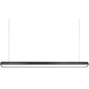 كشاف بنل مكتبي معلق اسود لون الانارة اصفر