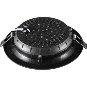 كشاف دفن 14 سم 15 واط - اسود