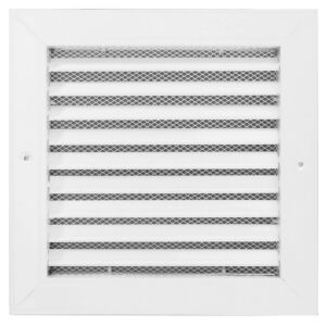 غطاء شبك شفاط خارجي - ابيض