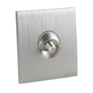 فيش منفذ دش مفرد توفل - بيانو جرافيت