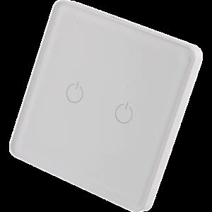 مفتاح ثنائي ذكي وافل - ابيض