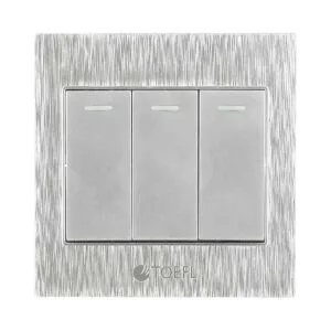 مفتاح ثلاثي لون فضي توفل